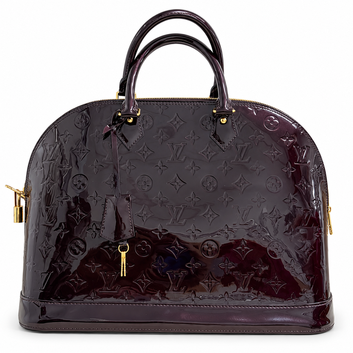 Louis Vuitton Monogram Vernis Alma – Amarante — size to be confirmed