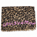 Louis Vuitton x Stephen Sprouse Leopard Stole – Brown & Fuchsia Cashmere/Silk
